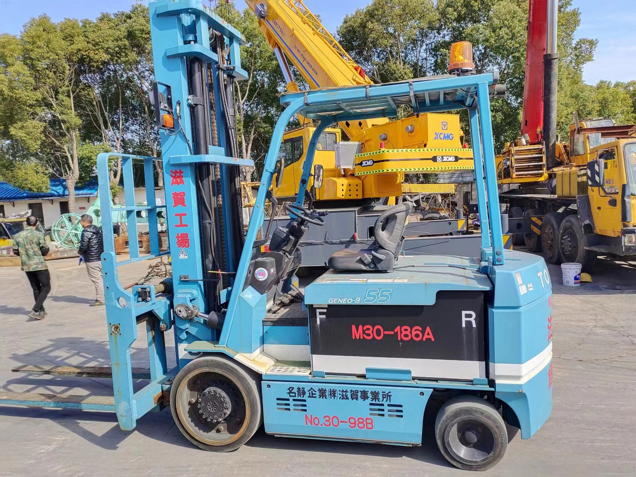 TOYOTA 7FBCU55 electric forklift from Japan original - Електричен вилушкар: слика 1 TOYOTA 7FBCU55 electric forklift from Japan original - Електричен вилушкар: слика 1