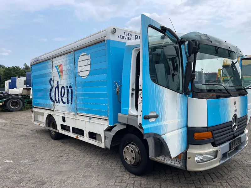 Mercedes-Benz Atego 1017 Box Truck - Камион сандучар: слика 1 Mercedes-Benz Atego 1017 Box Truck - Камион сандучар: слика 1
