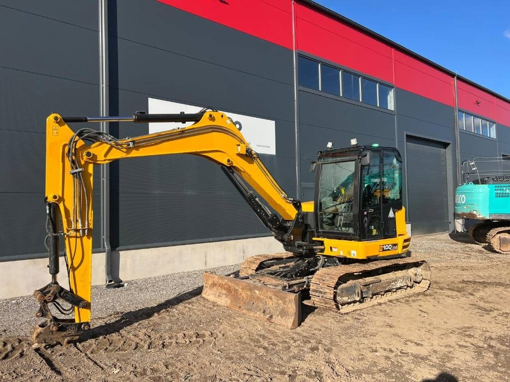 JCB 100C-2 - Мини багер: слика 1 JCB 100C-2 - Мини багер: слика 1