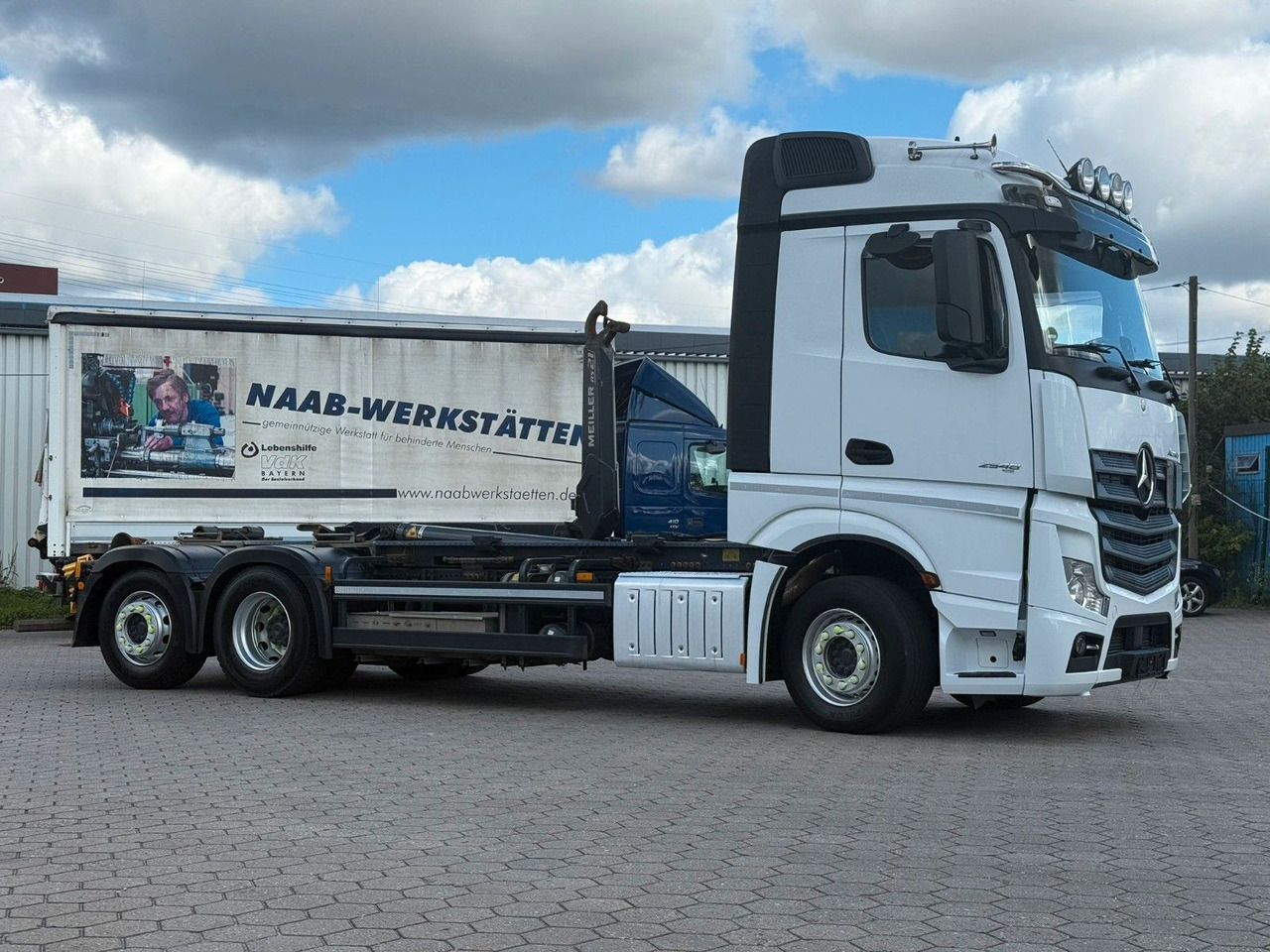 Mercedes-Benz Actros 2548 Meiller+ Funk+6x2 - Камион со кука за подигање: слика 3 Mercedes-Benz Actros 2548 Meiller+ Funk+6x2 - Камион со кука за подигање: слика 3