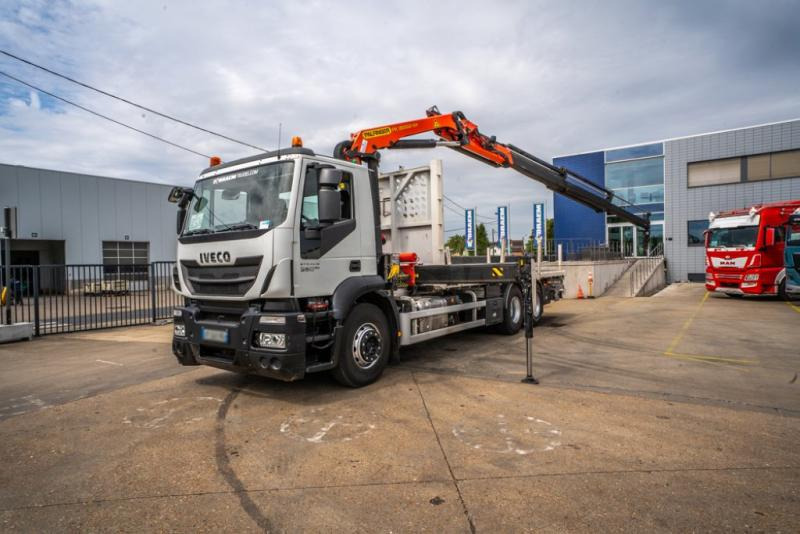 Iveco STRALIS 360 +PK 18002/3xExt. - Камион со платформа, Камион со кран: слика 1 Iveco STRALIS 360 +PK 18002/3xExt. - Камион со платформа, Камион со кран: слика 1