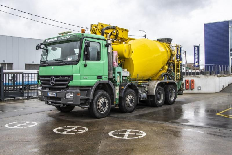 Mercedes ACTROS 3241+PUTZMEISTER 24M - Камион со бетонска пумпа: слика 3 Mercedes ACTROS 3241+PUTZMEISTER 24M - Камион со бетонска пумпа: слика 3