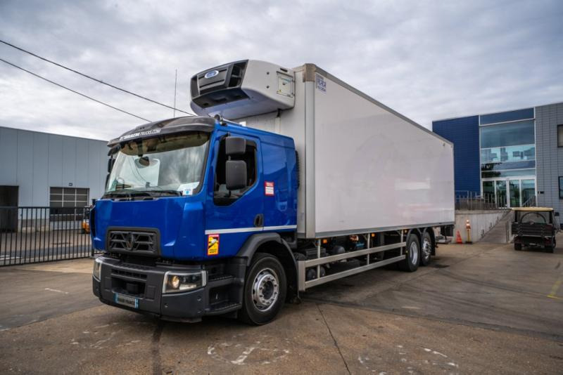 Renault D WIDE 380 DXI+CARRIER SUPRA 1150 Mt + DHOLLANDIA 2T - Камион ладилник: слика 1 Renault D WIDE 380 DXI+CARRIER SUPRA 1150 Mt + DHOLLANDIA 2T - Камион ладилник: слика 1