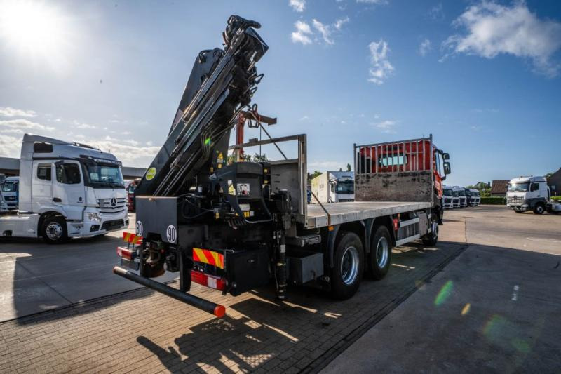 Renault K 380+HIAB 16T/m ( 4 Ext.) - Камион со платформа, Камион со кран: слика 4 Renault K 380+HIAB 16T/m ( 4 Ext.) - Камион со платформа, Камион со кран: слика 4