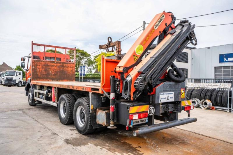 Renault KERAX 380 DXI-6X4+PALFINGER 18 T/m + 4 EXT - Камион со платформа, Камион со кран: слика 4 Renault KERAX 380 DXI-6X4+PALFINGER 18 T/m + 4 EXT - Камион со платформа, Камион со кран: слика 4