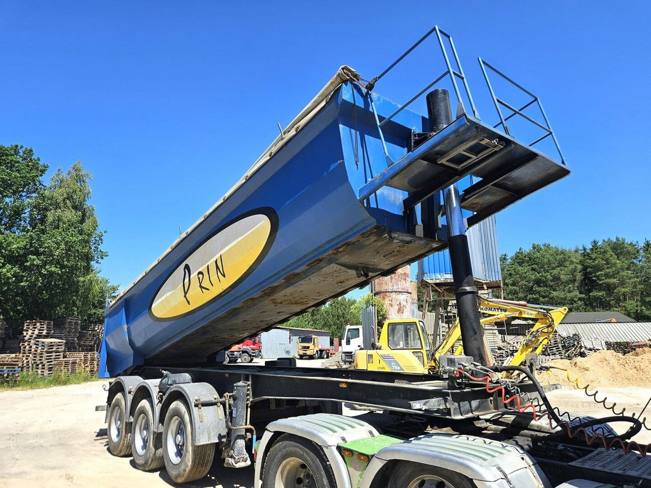Diversen W25 24 M3 Tipper Semi-Trailer CMT W25 24 M3 Tipper Semi-Trailer - Кипер полуприколка: слика 1 Diversen W25 24 M3 Tipper Semi-Trailer CMT W25 24 M3 Tipper Semi-Trailer - Кипер полуприколка: слика 1