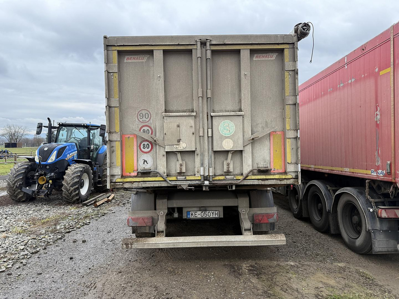 Benalu OZ, 4180/II, Sklápací hliníkový náves - Кипер полуприколка: слика 2 Benalu OZ, 4180/II, Sklápací hliníkový náves - Кипер полуприколка: слика 2