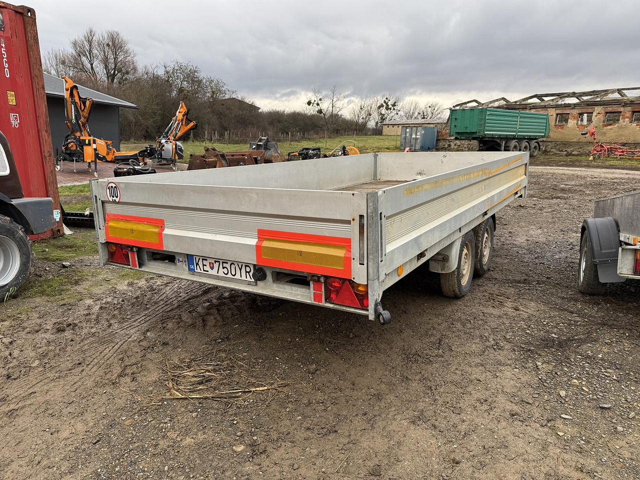 Приколка платформа JSU P Transport, -, Prívesný vozík 1040kg: слика 9