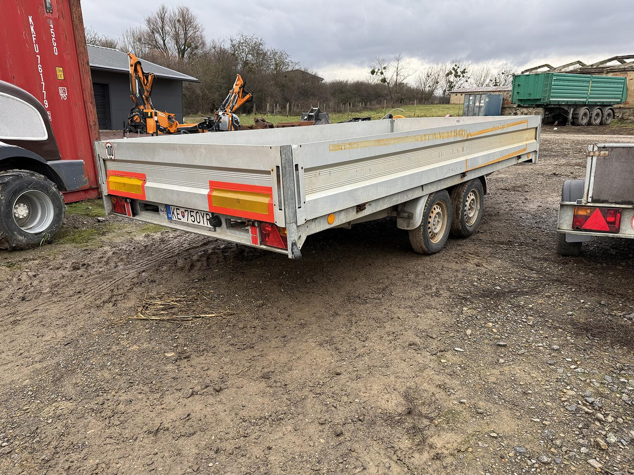 Приколка платформа JSU P Transport, -, Prívesný vozík 1040kg: слика 8