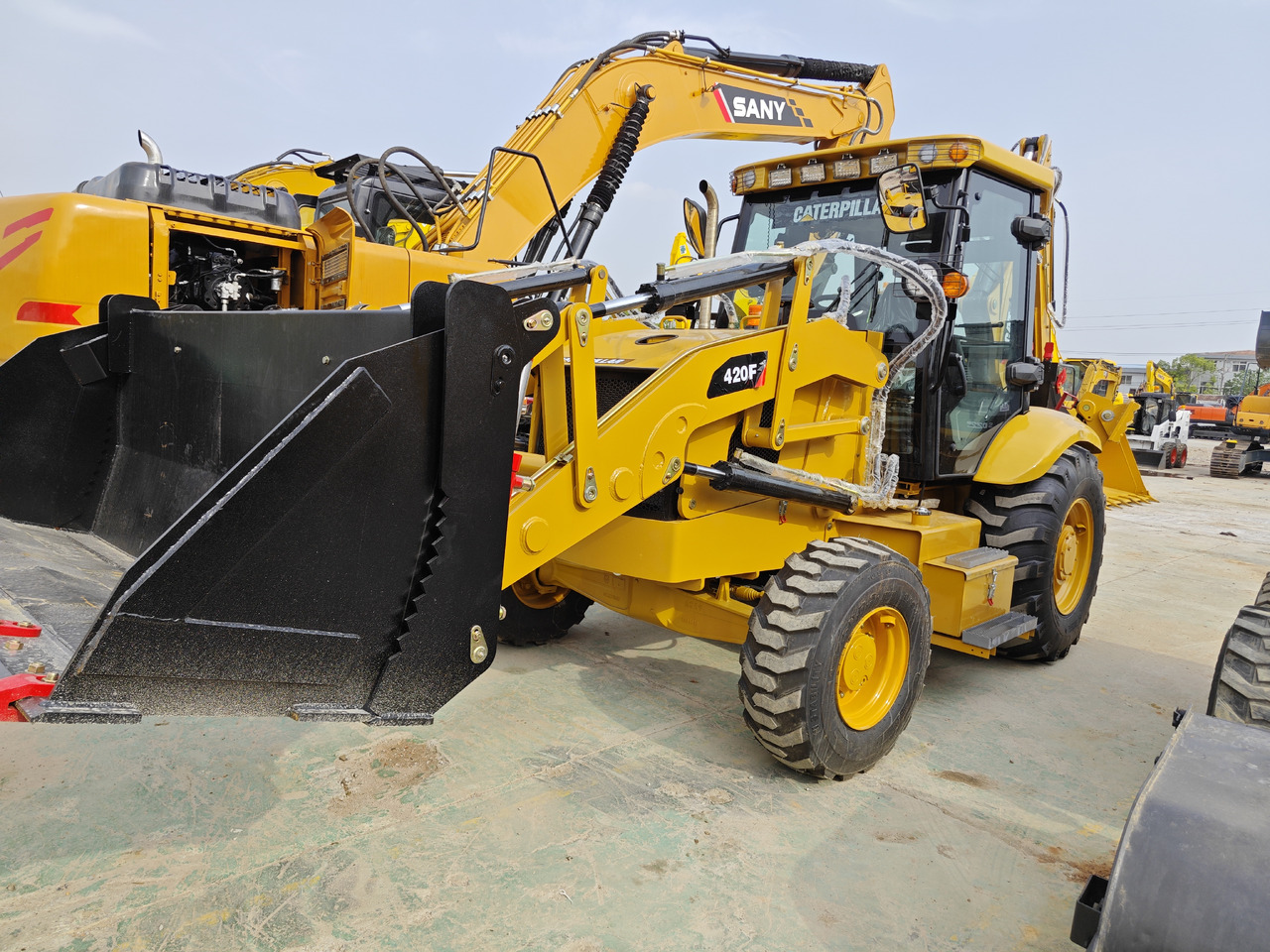 CATERPILLAR 428F backhoe loader - Ровокопач: слика 5 CATERPILLAR 428F backhoe loader - Ровокопач: слика 5