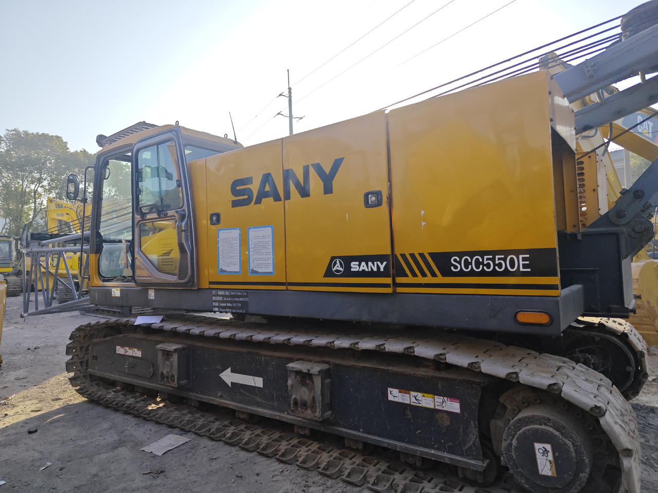 SANY SCC500E 50ton crawler crane - Кран со гасеници: слика 1 SANY SCC500E 50ton crawler crane - Кран со гасеници: слика 1