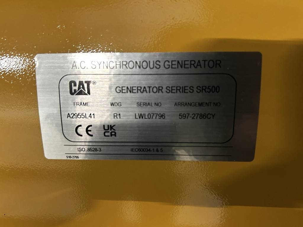 Нов Генераторска поставка CAT DE450GC - 450 kVA Stand-by Generator - DPX-18219: слика 20