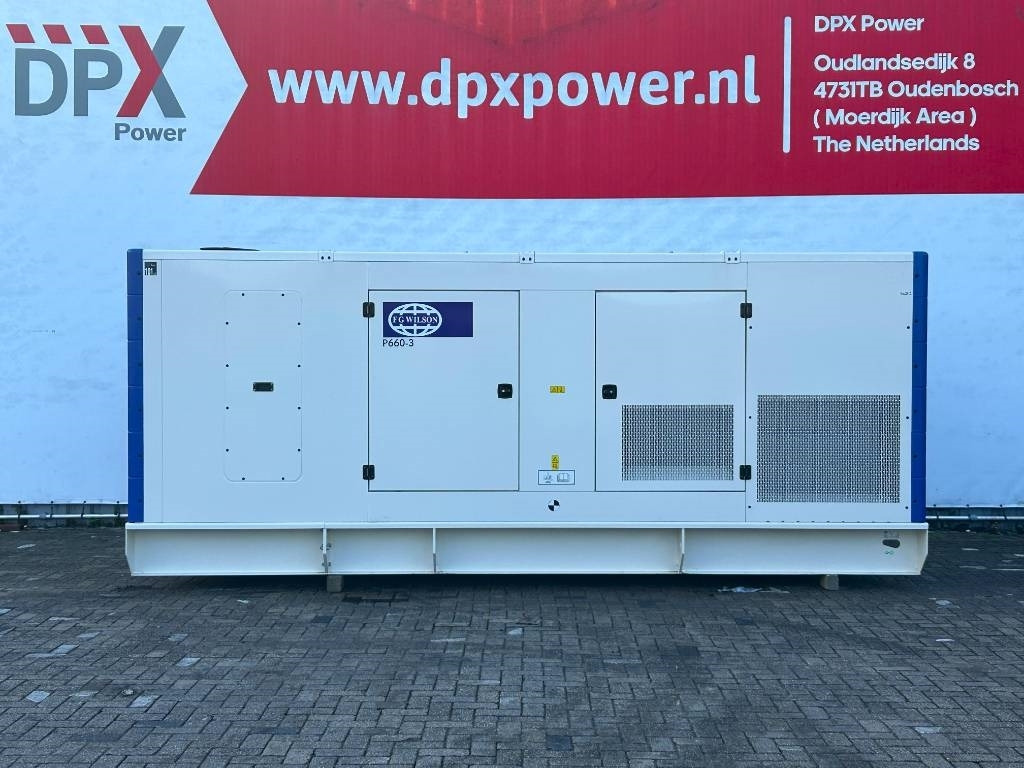 FG Wilson P660-3 - 660 kVA Genset - DPX-16022 - Генераторска поставка: слика 1 FG Wilson P660-3 - 660 kVA Genset - DPX-16022 - Генераторска поставка: слика 1