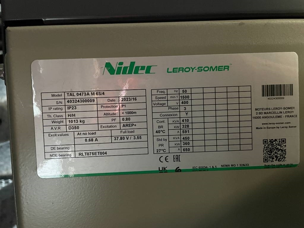 Нов Генераторска поставка Scania DC13 - 450 kVA Generator - DPX-17951: слика 18
