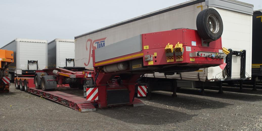 FAYMONVILLE F-S43-1ACA+D2 NISKOPODŁOGOWA - Приколка за низок утовар: слика 1 FAYMONVILLE F-S43-1ACA+D2 NISKOPODŁOGOWA - Приколка за низок утовар: слика 1