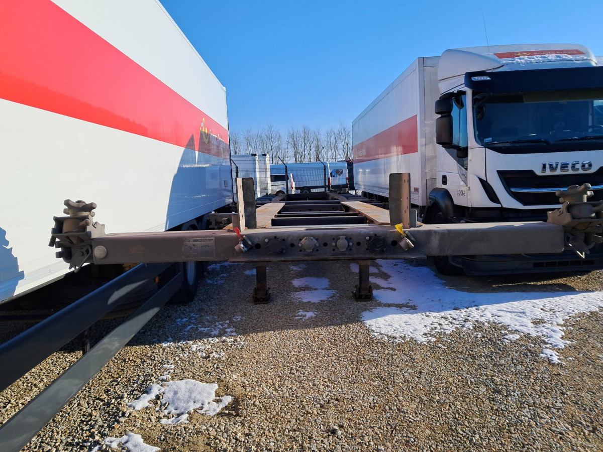 FLIEGL SDS 380 POD KONTENERY - Транспортер на контејнер/ Полуприколка со променливо тело: слика 1 FLIEGL SDS 380 POD KONTENERY - Транспортер на контејнер/ Полуприколка со променливо тело: слика 1