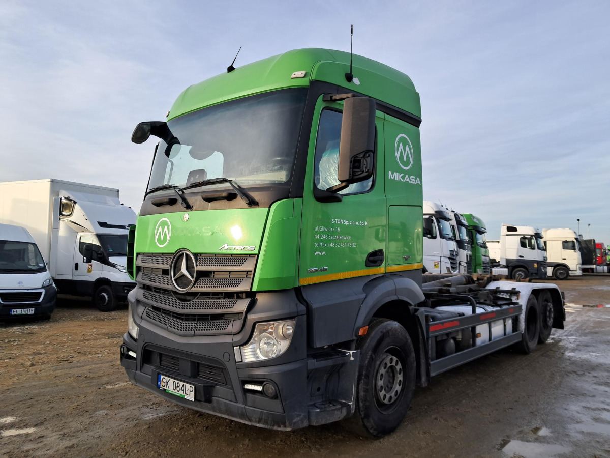 MERCEDES BENZ ACTROS HAKOWIEC - Камион со кука за подигање: слика 2 MERCEDES BENZ ACTROS HAKOWIEC - Камион со кука за подигање: слика 2