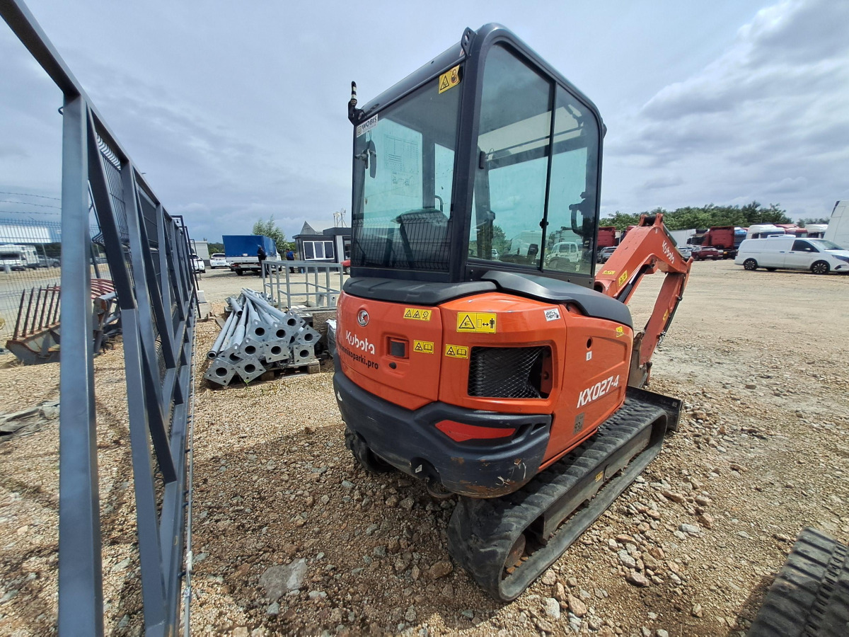 Minikoparka – KUBOTA KX027-4 – 2022 – 17,5 kW – szybkozłącze - Мини багер: слика 3 Minikoparka – KUBOTA KX027-4 – 2022 – 17,5 kW – szybkozłącze - Мини багер: слика 3
