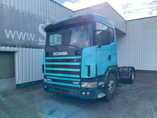 Scania R 124 L 420 , Manual Gearbox , Airco , Retarder - Камион влекач: слика 1 Scania R 124 L 420 , Manual Gearbox , Airco , Retarder - Камион влекач: слика 1