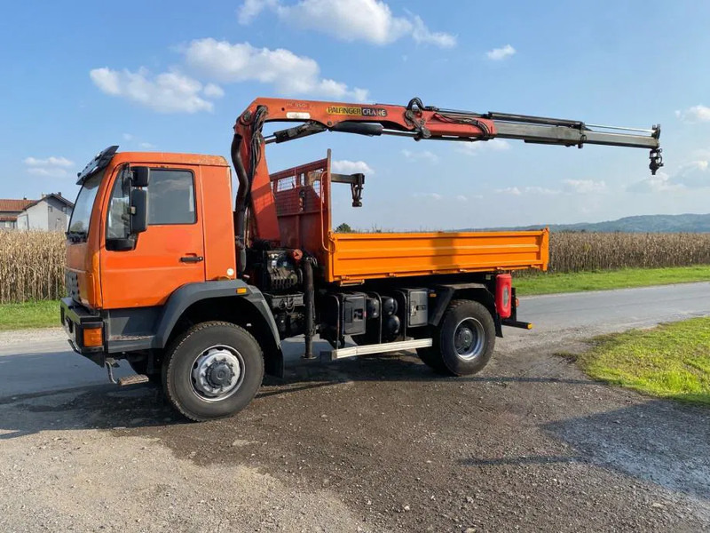 MAN LE 18-280 , 4X4 , Tipper , Palfinger PK 9501 - Кипер, Камион со кран: слика 1 MAN LE 18-280 , 4X4 , Tipper , Palfinger PK 9501 - Кипер, Камион со кран: слика 1