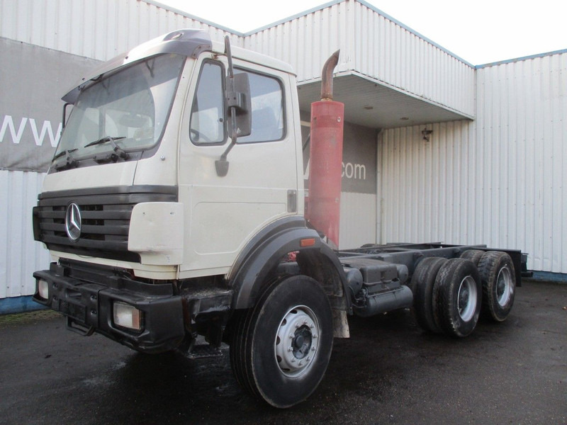 Mercedes-Benz 2538 , V8 , Manual , 6x4 , Spring suspension , Euro 2 - Камион со кабинска шасија: слика 1 Mercedes-Benz 2538 , V8 , Manual , 6x4 , Spring suspension , Euro 2 - Камион со кабинска шасија: слика 1