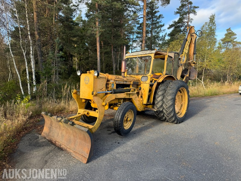 1967 Bolinder-Munktell BM 350 Traktor med graver og frontskjær – Traktorgraver - prosjekt / repobjekt - Ровокопач: слика 1 1967 Bolinder-Munktell BM 350 Traktor med graver og frontskjær – Traktorgraver - prosjekt / repobjekt - Ровокопач: слика 1
