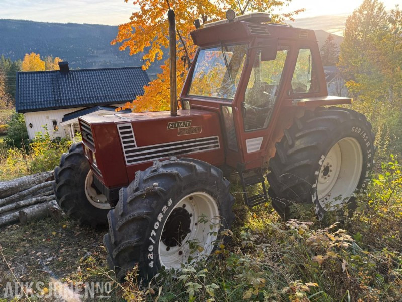 1980 Fiat 880 m/Turbo, nylig oppusset - Трактор: слика 1 1980 Fiat 880 m/Turbo, nylig oppusset - Трактор: слика 1