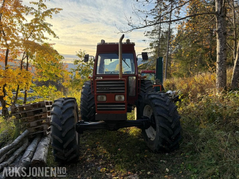 1980 Fiat 880 m/Turbo, nylig oppusset - Трактор: слика 2 1980 Fiat 880 m/Turbo, nylig oppusset - Трактор: слика 2