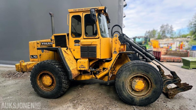 1988 Volvo L70 Hjullaster - Натоварувач на тркала: слика 4 1988 Volvo L70 Hjullaster - Натоварувач на тркала: слика 4