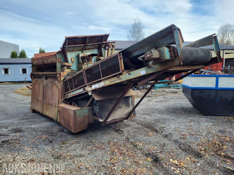 1993 Powerscreen Powergrid grovsorteringsverk for sortering av jord og oppgravde masser. - Градежно сито: слика 3 1993 Powerscreen Powergrid grovsorteringsverk for sortering av jord og oppgravde masser. - Градежно сито: слика 3