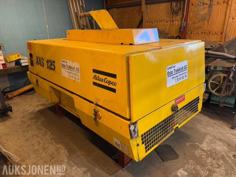 1995 Atlas Copco XAS 125 Kompressor - Градежна опрема: слика 1 1995 Atlas Copco XAS 125 Kompressor - Градежна опрема: слика 1