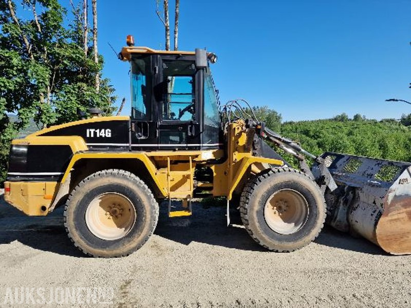 1999 Cat IT14G hjullaster snø skuffe/grus skuffe 10039 timer - Натоварувач на тркала: слика 2 1999 Cat IT14G hjullaster snø skuffe/grus skuffe 10039 timer - Натоварувач на тркала: слика 2