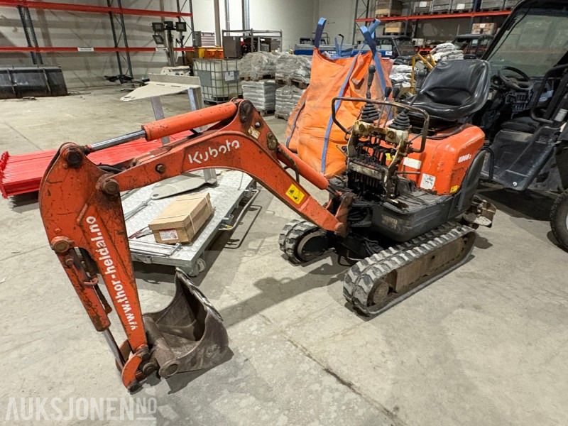 1999 Kubota K008-3 minigraver - Багер: слика 1 1999 Kubota K008-3 minigraver - Багер: слика 1