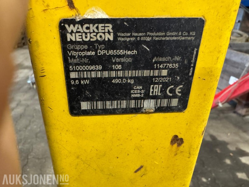 2 stk 2021 Wacker Neuson Vibroplate - Ваљак: слика 5 2 stk 2021 Wacker Neuson Vibroplate - Ваљак: слика 5
