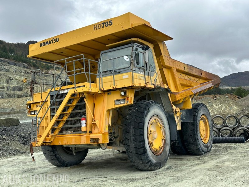 2001 Komatsu HD 785-5 Tipptruck - 91 tonns lastekapasitet - Registrert med sorte skilter - - Истоварувач: слика 1 2001 Komatsu HD 785-5 Tipptruck - 91 tonns lastekapasitet - Registrert med sorte skilter - - Истоварувач: слика 1