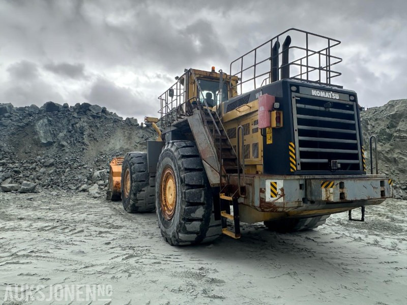 2003 Komatsu WA800-3 Hjullaster - Натоварувач на тркала: слика 3 2003 Komatsu WA800-3 Hjullaster - Натоварувач на тркала: слика 3