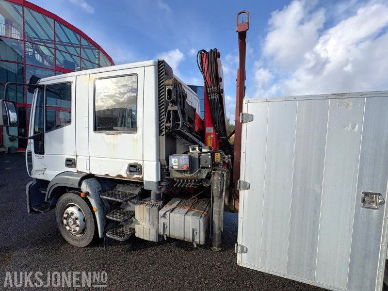 2004 Iveco 120E24 EUROCARGO kranbil - registrert for 5 sitteplasser - Камион со кран: слика 5 2004 Iveco 120E24 EUROCARGO kranbil - registrert for 5 sitteplasser - Камион со кран: слика 5