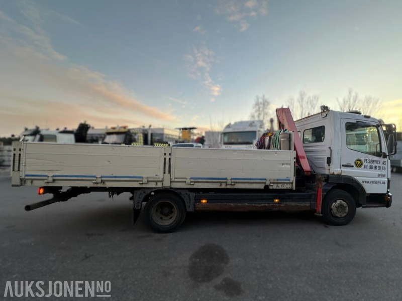 2004 Mercedes-Benz Atego 818/36 AT – Planbil med Fassi F60 kran – EU-godkjent til 02/2026 – Kjørbar - Камион со кран: слика 4 2004 Mercedes-Benz Atego 818/36 AT – Planbil med Fassi F60 kran – EU-godkjent til 02/2026 – Kjørbar - Камион со кран: слика 4