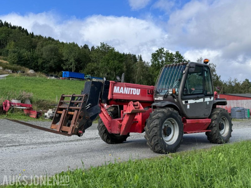2005 Manitou ManiScopic MT 1335 SL - Teleskoptruck med pallegafler - 4 hjulsstyring - 4x4 - Sertifisert - Gått 4455 timer - Телескопски ракувач: слика 1 2005 Manitou ManiScopic MT 1335 SL - Teleskoptruck med pallegafler - 4 hjulsstyring - 4x4 - Sertifisert - Gått 4455 timer - Телескопски ракувач: слика 1