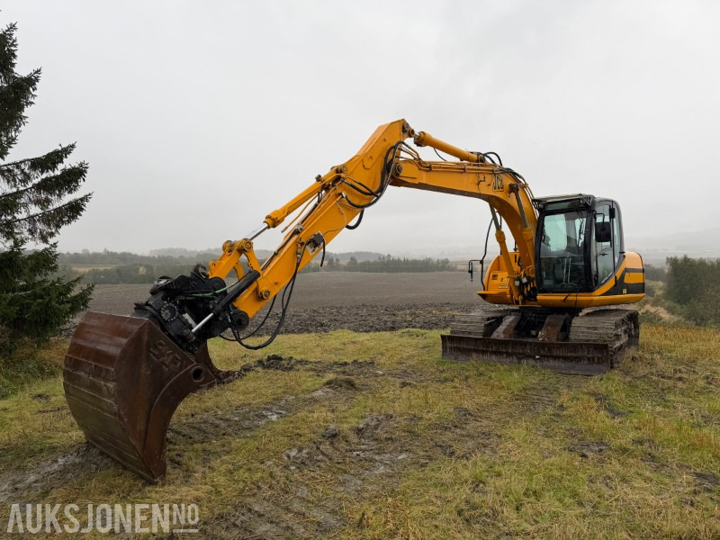 2006 JCB 145 D BELTEGRAVE - ROTORTILT - GRAVESKUFFE & PUSSESKUFFE - Багер: слика 1 2006 JCB 145 D BELTEGRAVE - ROTORTILT - GRAVESKUFFE & PUSSESKUFFE - Багер: слика 1