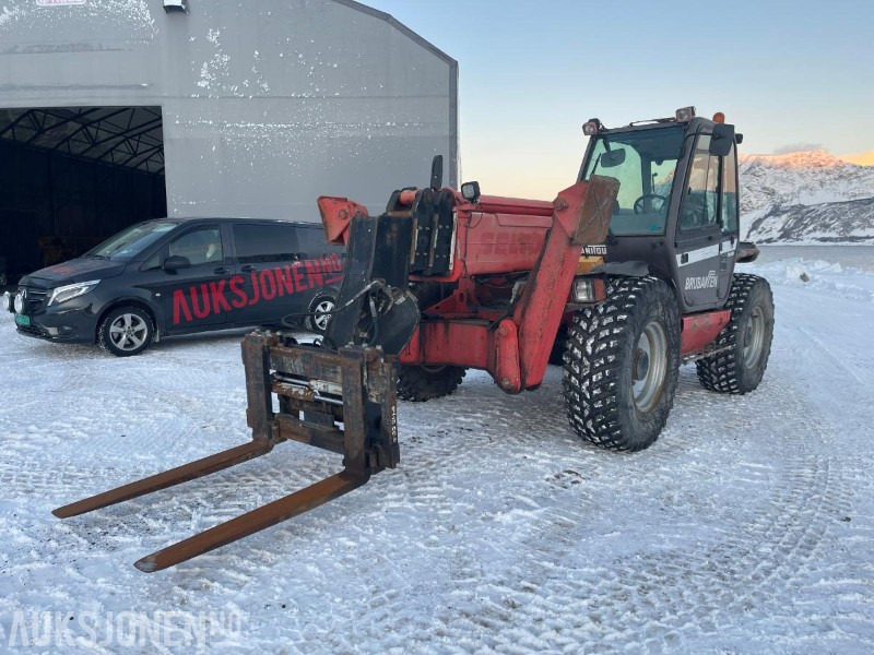 2006 Manitou MT 1740 SLT Teleskoptruck, mye utstyr, og kun 5885 timer - Телескопски ракувач: слика 1 2006 Manitou MT 1740 SLT Teleskoptruck, mye utstyr, og kun 5885 timer - Телескопски ракувач: слика 1