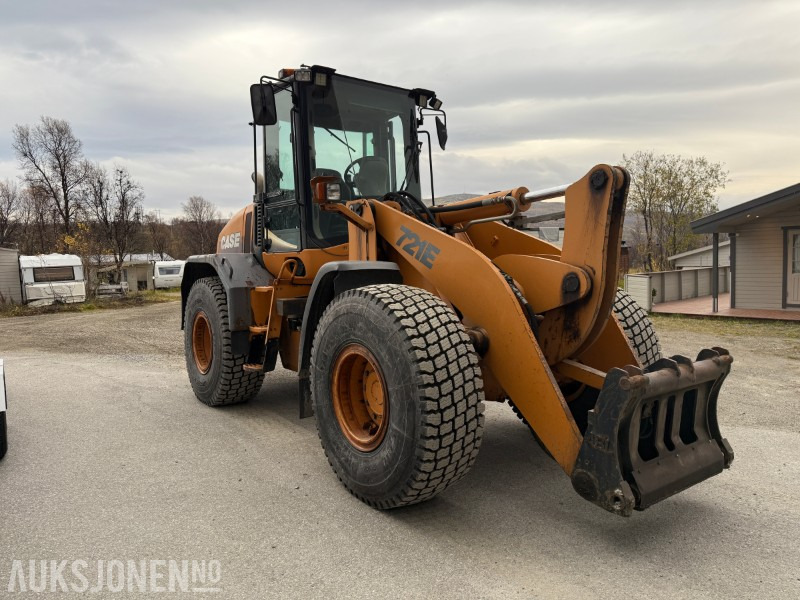 2007 Case 721E - 10 000t - 14900kg - Sentralsmøring - Sertifisert - Натоварувач на тркала: слика 3 2007 Case 721E - 10 000t - 14900kg - Sentralsmøring - Sertifisert - Натоварувач на тркала: слика 3