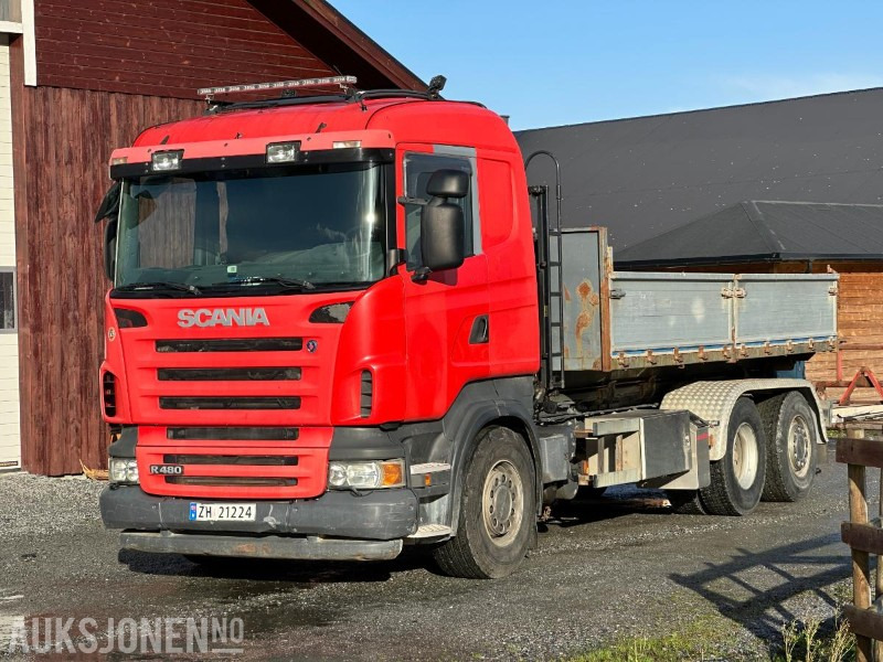 2007 SCANIA R480 6x2 KROKBIL - Камион со кука за подигање: слика 1 2007 SCANIA R480 6x2 KROKBIL - Камион со кука за подигање: слика 1
