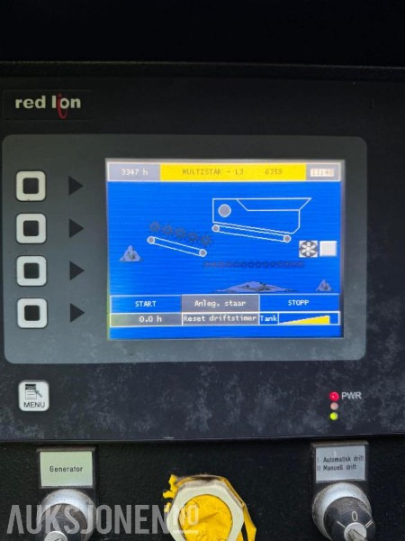 2008 Komptech MultiStar L3 mobilt sikteverk/ sorteringsverk. GOD KAPASITET. Verk: 3350 timer - Motor: 5250 timer. - Градежно сито: слика 5 2008 Komptech MultiStar L3 mobilt sikteverk/ sorteringsverk. GOD KAPASITET. Verk: 3350 timer - Motor: 5250 timer. - Градежно сито: слика 5