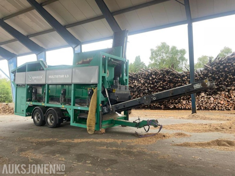 2008 Komptech MultiStar L3 mobilt sikteverk/ sorteringsverk. GOD KAPASITET. Verk: 3350 timer - Motor: 5250 timer. - Градежно сито: слика 2 2008 Komptech MultiStar L3 mobilt sikteverk/ sorteringsverk. GOD KAPASITET. Verk: 3350 timer - Motor: 5250 timer. - Градежно сито: слика 2