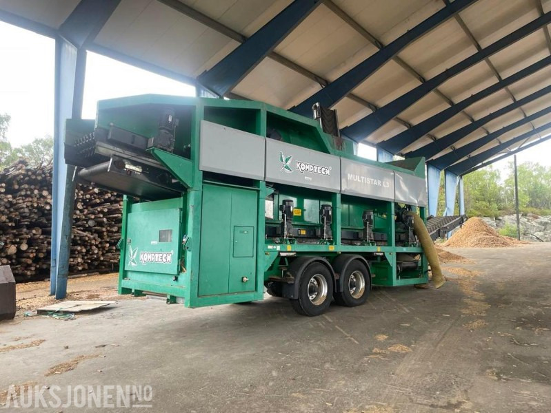 2008 Komptech MultiStar L3 mobilt sikteverk/ sorteringsverk. GOD KAPASITET. Verk: 3350 timer - Motor: 5250 timer. - Градежно сито: слика 3 2008 Komptech MultiStar L3 mobilt sikteverk/ sorteringsverk. GOD KAPASITET. Verk: 3350 timer - Motor: 5250 timer. - Градежно сито: слика 3