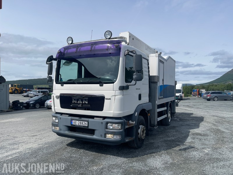 2010 MAN TGM kranbil med liftgo A18 - Камион со кран: слика 1 2010 MAN TGM kranbil med liftgo A18 - Камион со кран: слика 1