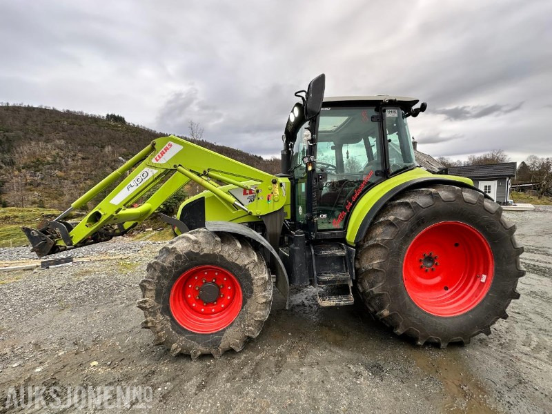 2011 Claas Arion 430 med FL100 frontlaster – 133 hk, nye dekk, kamera og hydraulisk redskapslås, 3755 timer - Трактор: слика 2 2011 Claas Arion 430 med FL100 frontlaster – 133 hk, nye dekk, kamera og hydraulisk redskapslås, 3755 timer - Трактор: слика 2