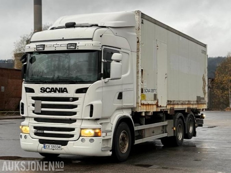 2011 Scania R480 LB6X2HNB – 491 hk – EU-godkjent til 24/09/2026 - Транспортер на контејнер/ Камион со променливо тело: слика 2 2011 Scania R480 LB6X2HNB – 491 hk – EU-godkjent til 24/09/2026 - Транспортер на контејнер/ Камион со променливо тело: слика 2