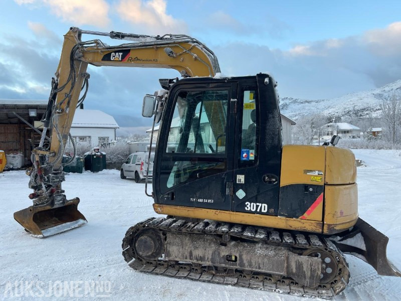 2012 Cat 307D Gravemaskin, Tiltrotator, S50, 8392 timer, sertifisert til Juli 2026 - Багер: слика 3 2012 Cat 307D Gravemaskin, Tiltrotator, S50, 8392 timer, sertifisert til Juli 2026 - Багер: слика 3